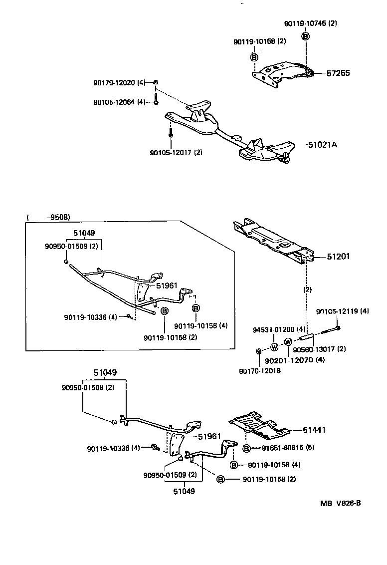 51440-27040 COVER, ENGINE UNDER, NO.1 product image