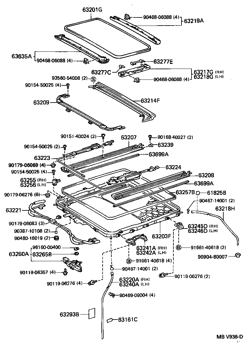 63141-30100 REINFORCEMENT, ROOF PANEL, CENTER product image