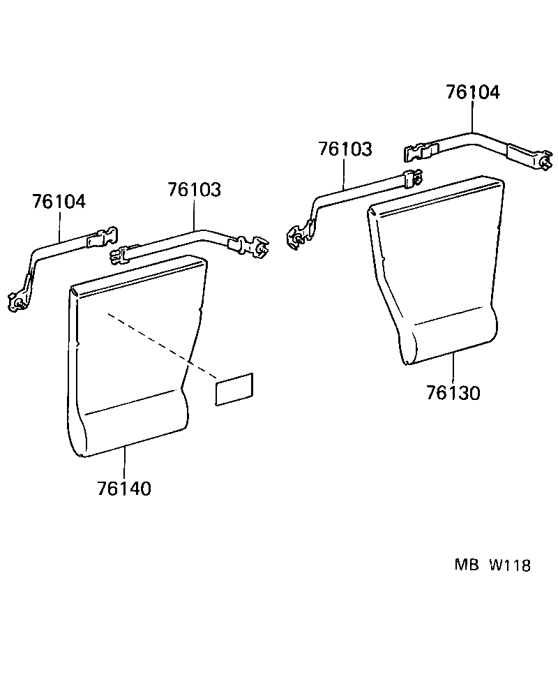 63101-17140 PANEL SUB-ASSY, ROOF product image