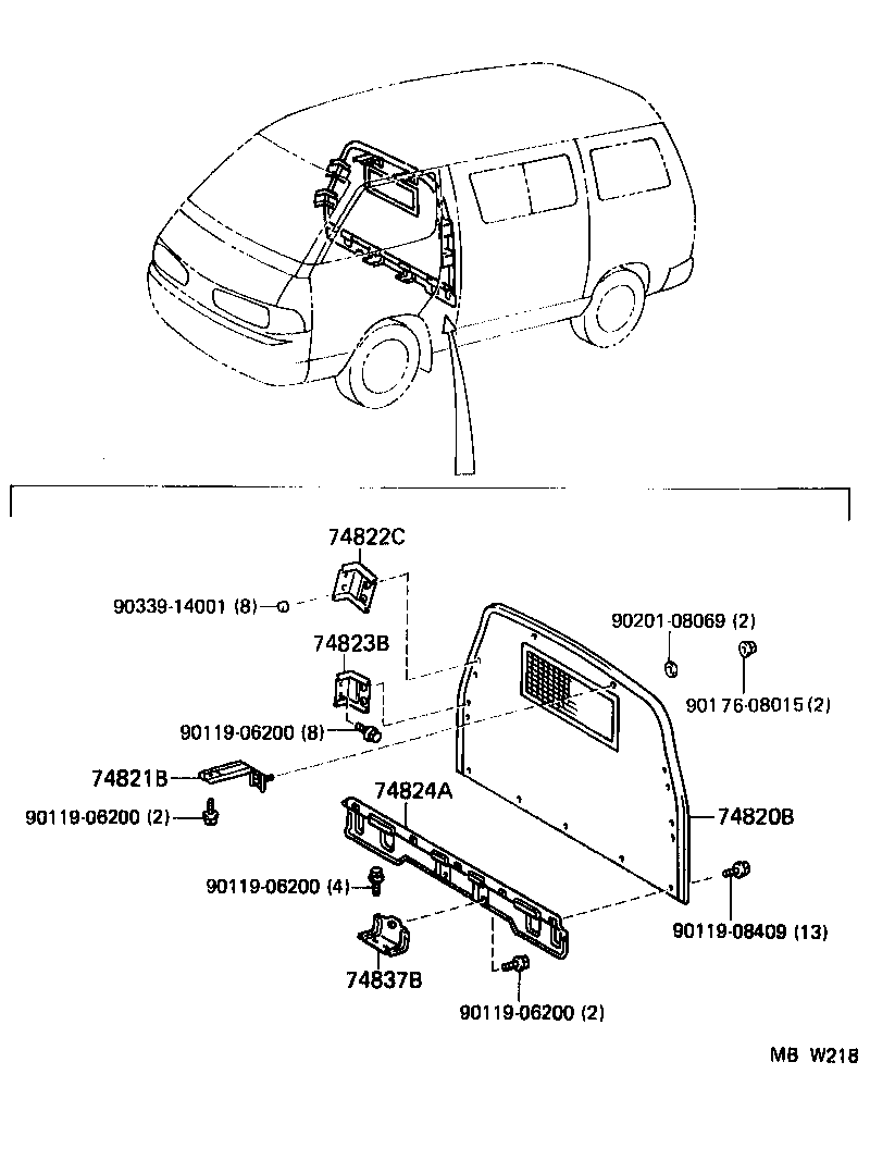 74820-28040 BOARD ASSY, SEPARATOR product image