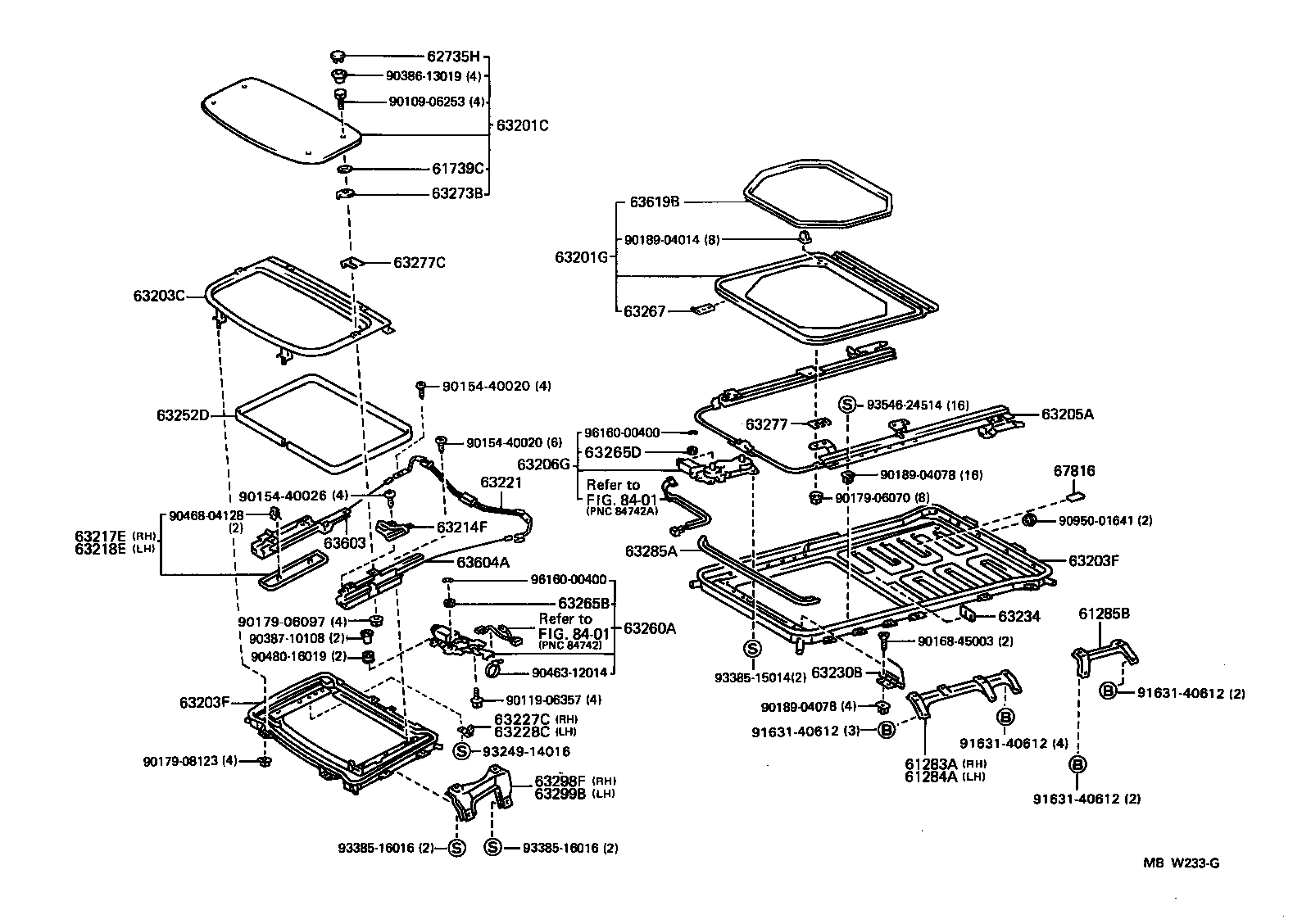63105-28040 FRAME SUB-ASSY, BACK DOOR OPENING product image