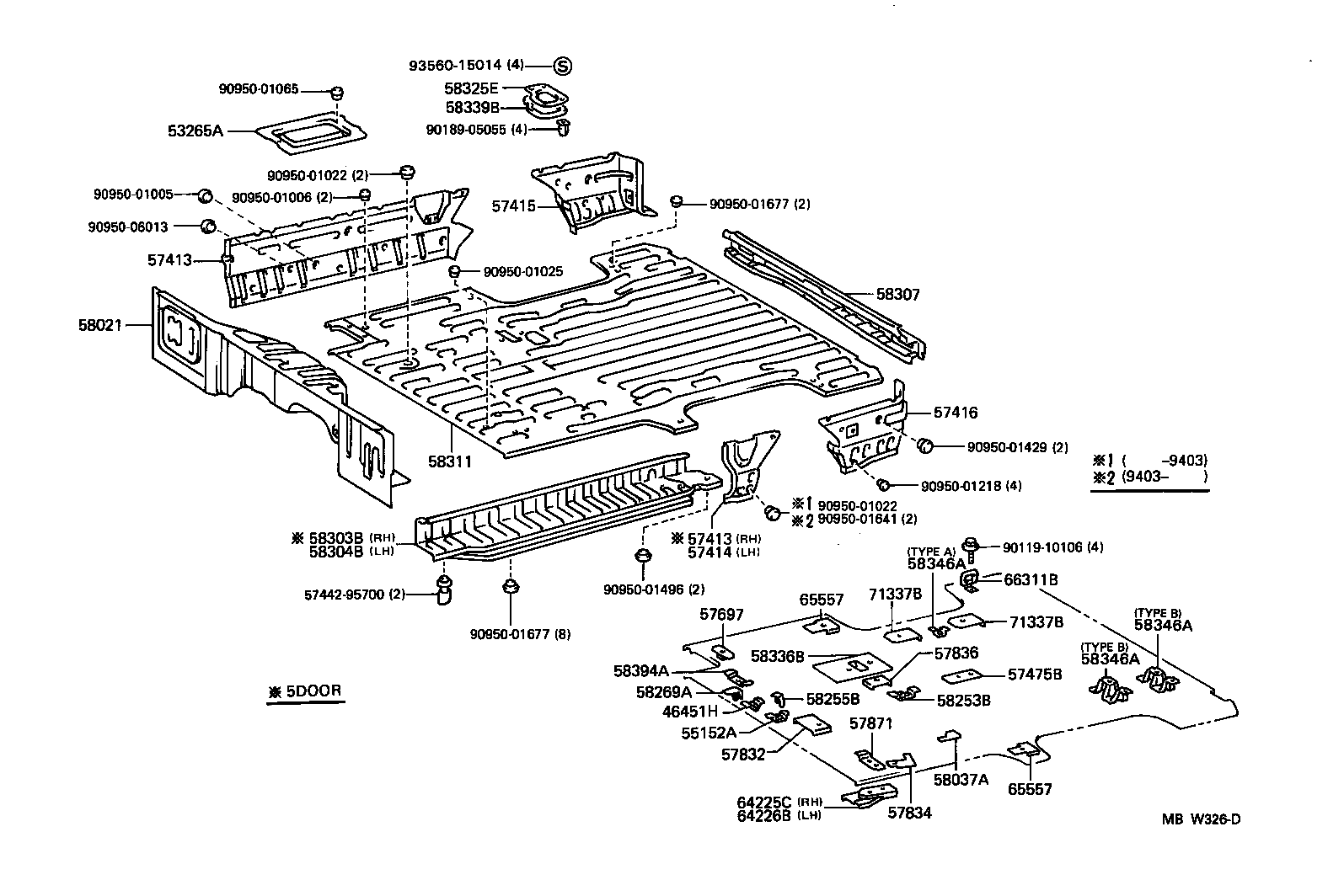 58021-28180 PANEL SUB-ASSY, HEADER product image