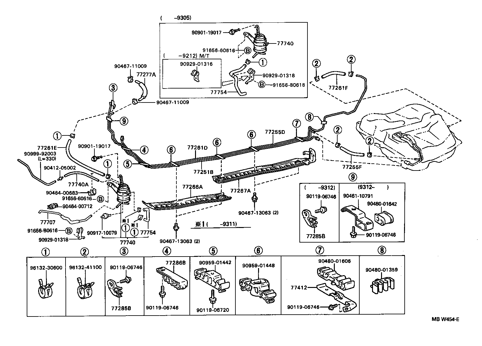 77255-20470 TUBE, FUEL RETURN product image