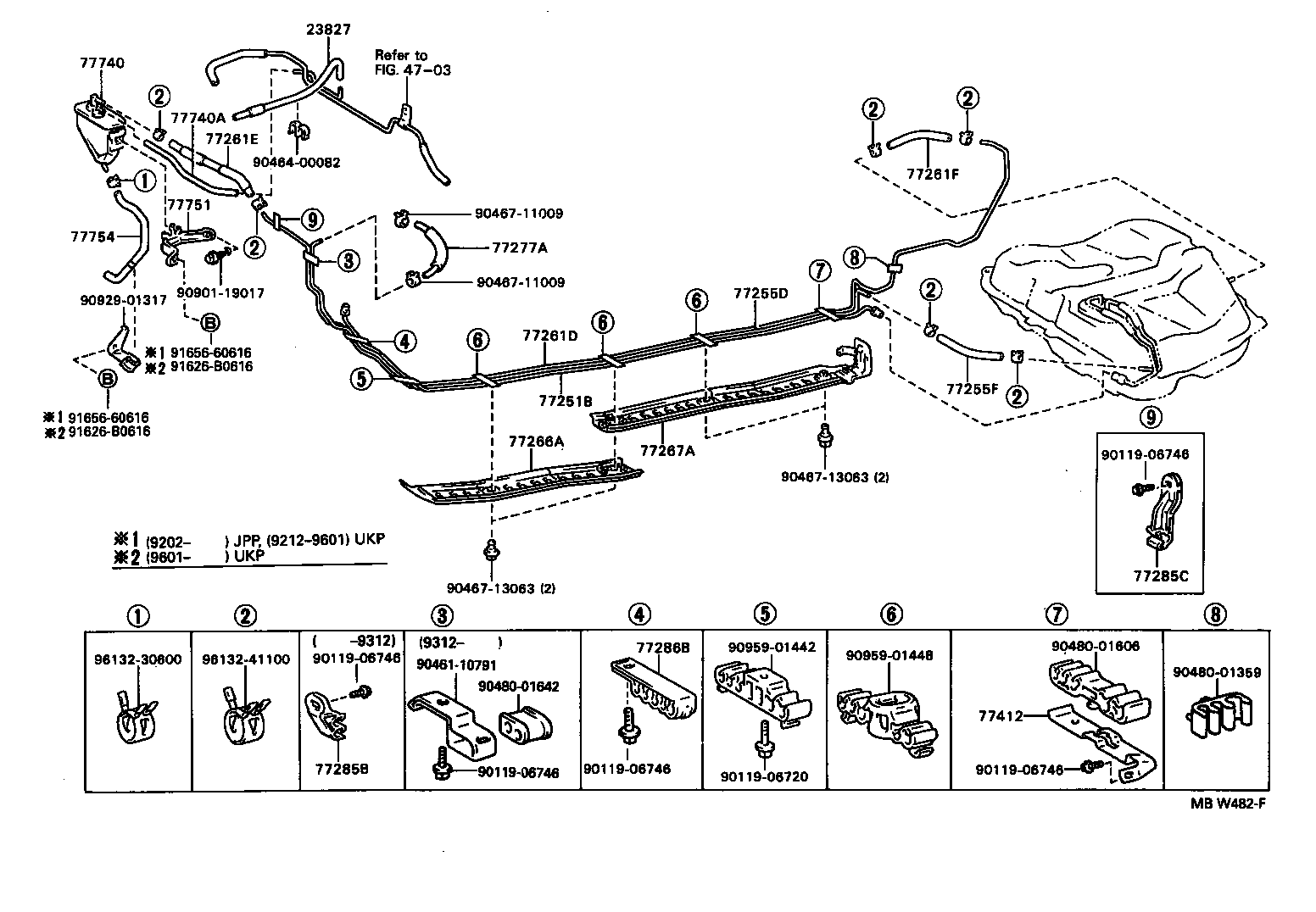77001-29296 TANK ASSY, FUEL product image
