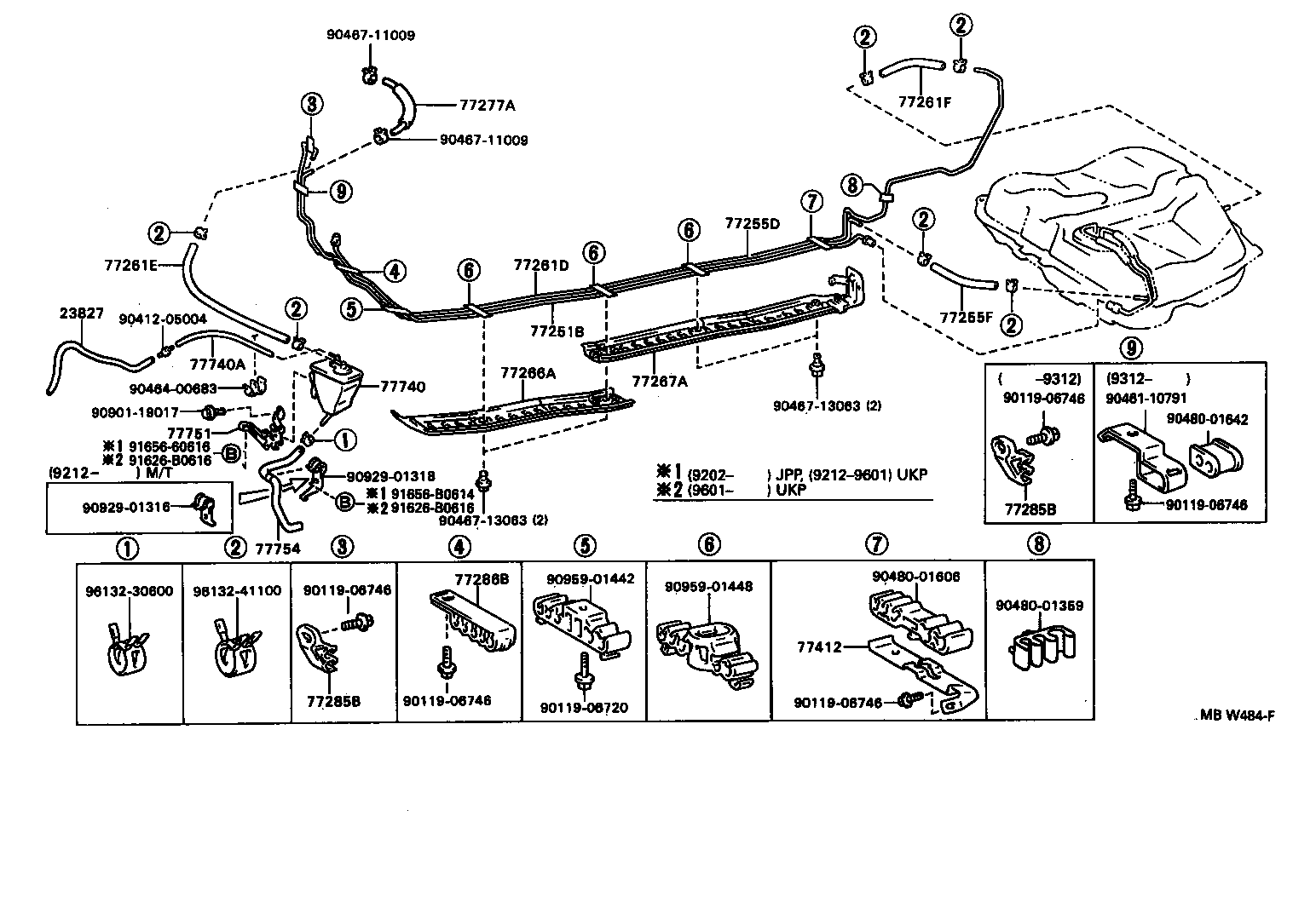 77001-29296 TANK ASSY, FUEL product image