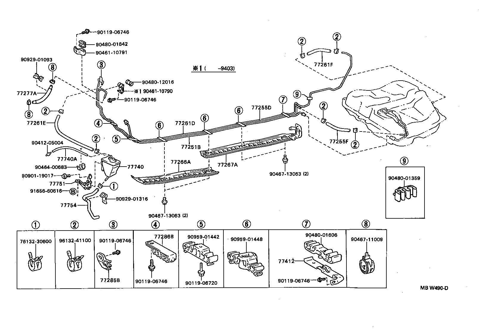 77001-29296 TANK ASSY, FUEL product image