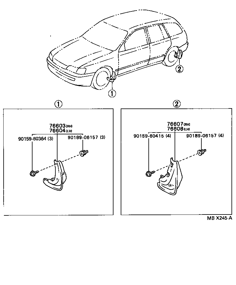76085-05900 SPOILER SUB-ASSY, REAR product image