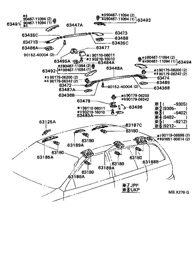 63014-21010 PANEL, ROOF product image