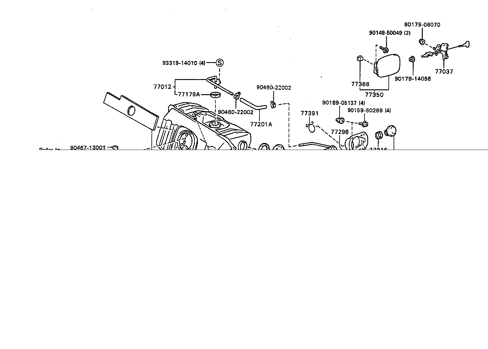 77001-30440 TANK ASSY, FUEL product image