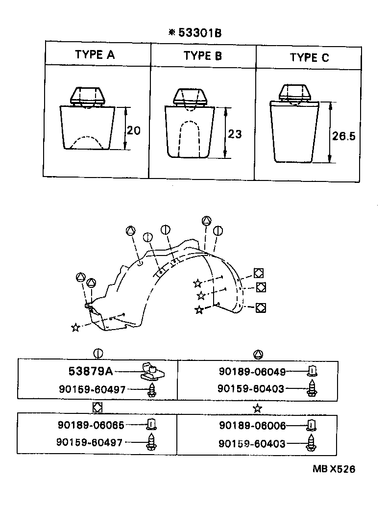 53802-2B250 FENDER SUB-ASSY, FRONT LH product image