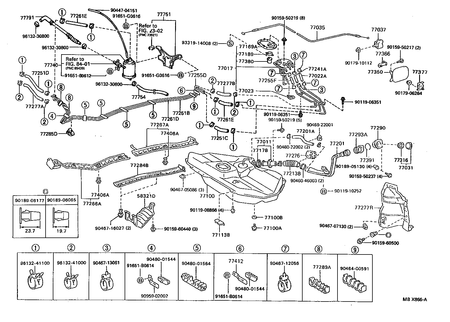 77201-16151 PIPE SUB-ASSY, FUEL TANK INLET product image