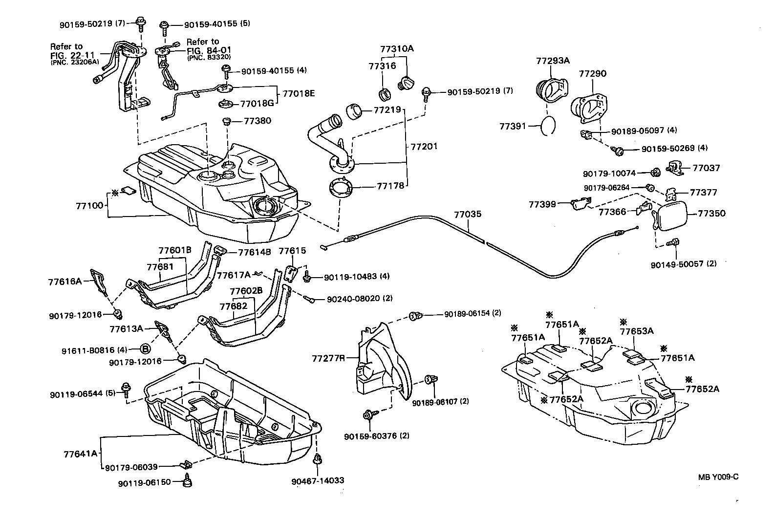 77261-20340 TUBE, FUEL TANK TO CANISTER product image