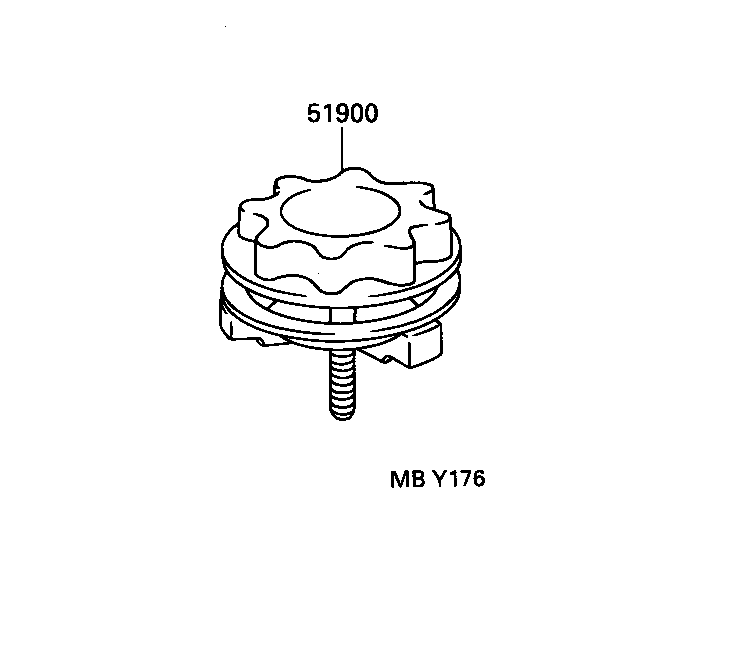 51900-32070 CARRIER ASSY, SPARE WHEEL product image