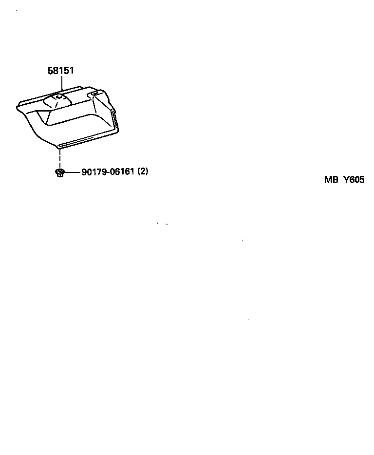 58151-35050 INSULATOR, FRONT FLOOR HEAT, NO.1 product image