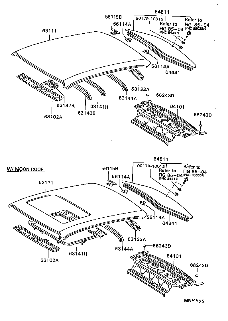 63137-20090 BRACKET, DOME LAMP, NO.1 product image