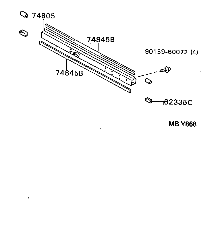 74805-37100 SEPARATOR SUB-ASSY product image