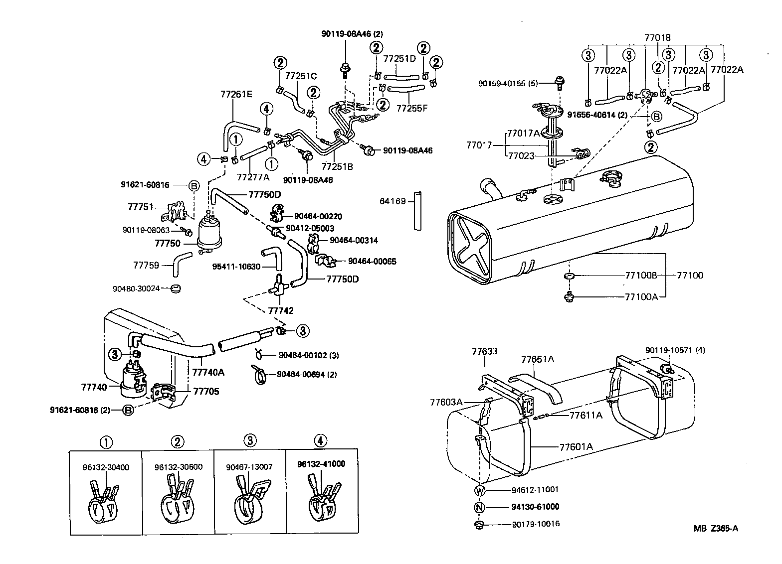 77001-25320 TANK ASSY, FUEL product image