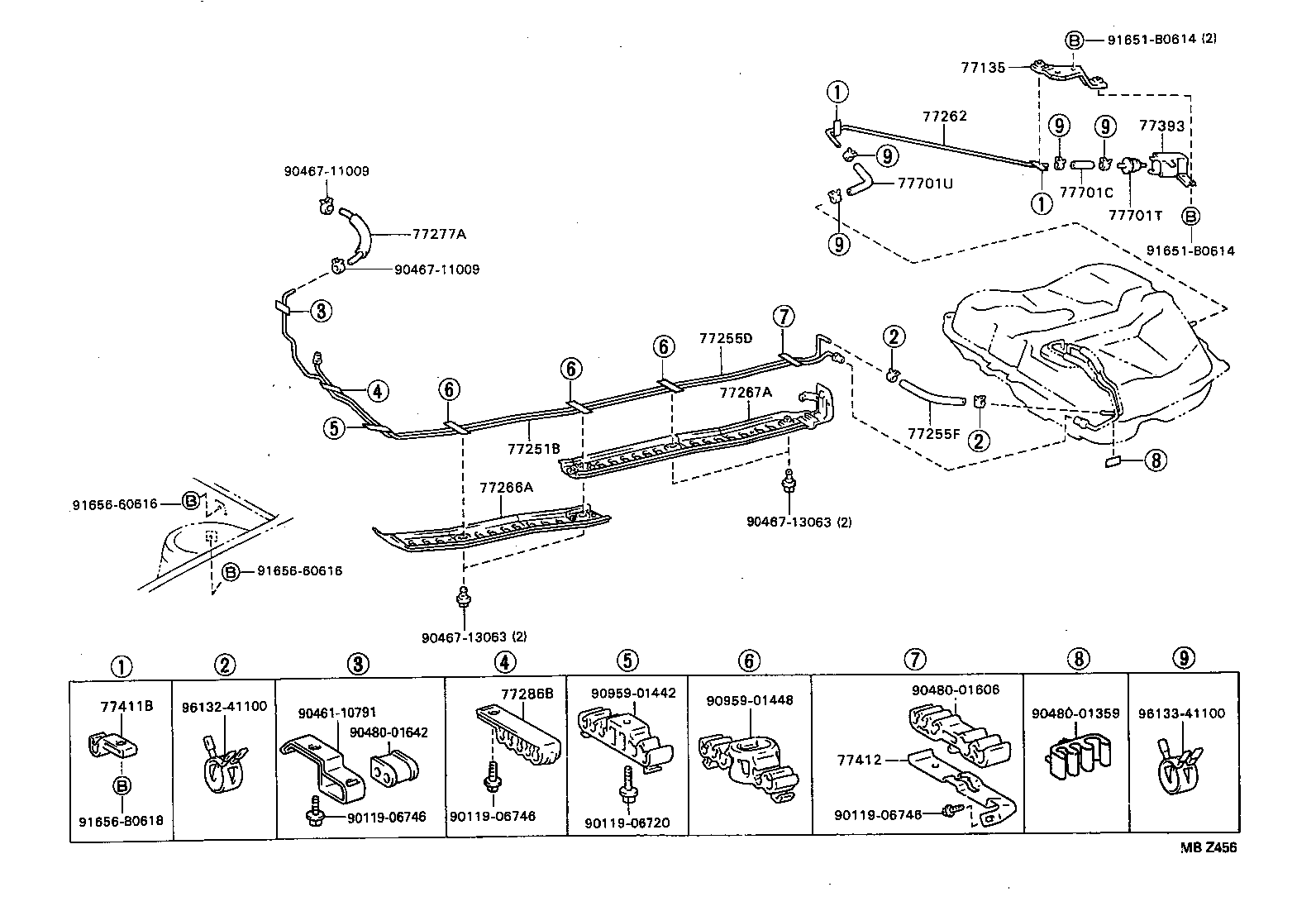 77001-29296 TANK ASSY, FUEL product image
