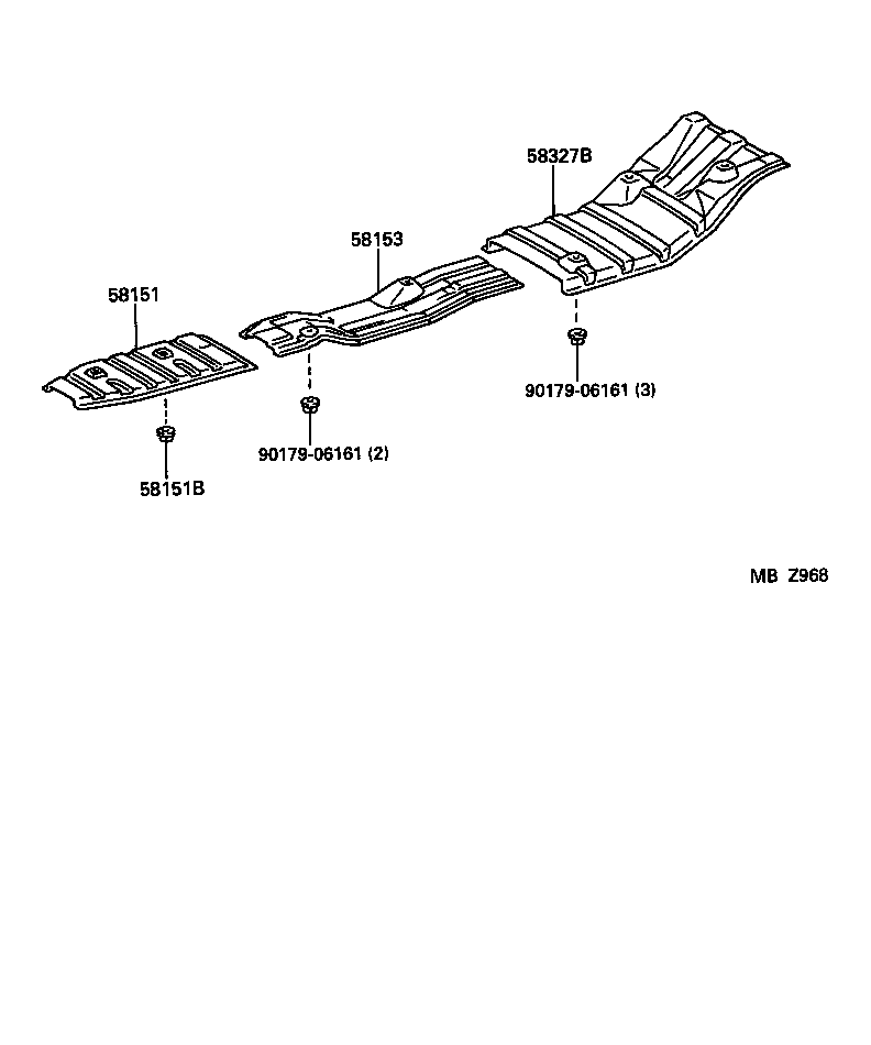 90179-06161 NUT product image