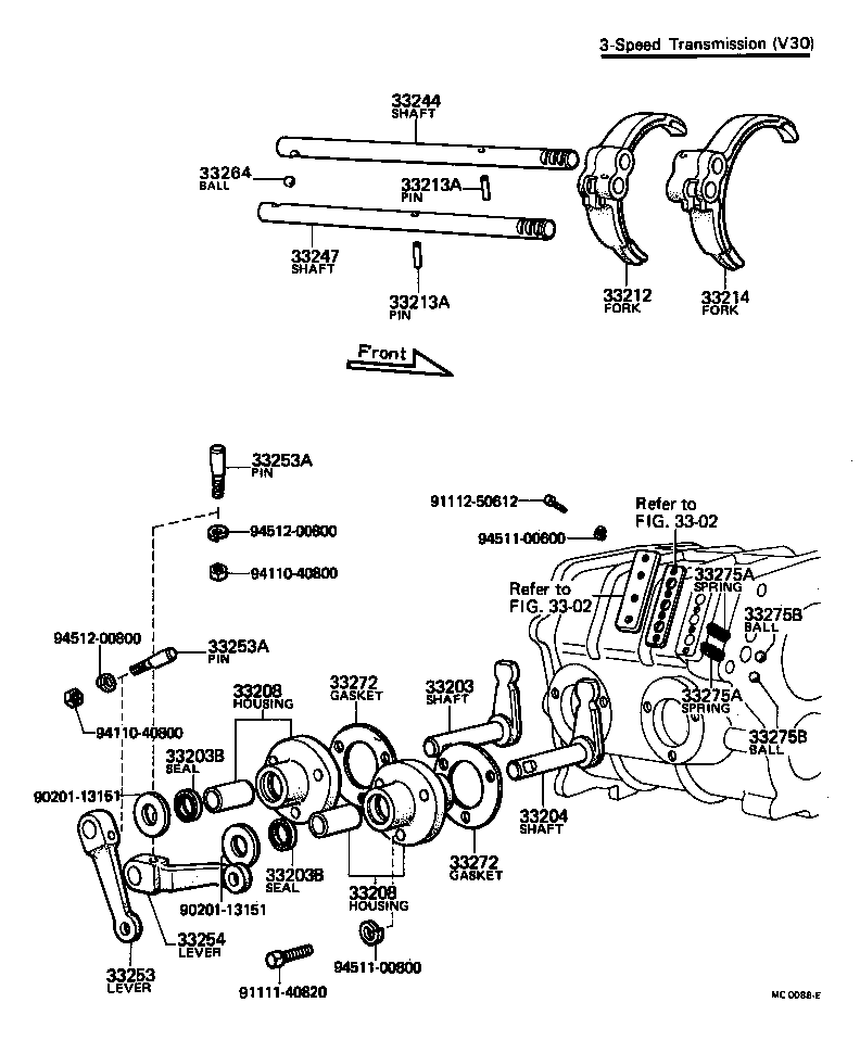 33121-40020 COVER, MANUAL TRANSMISSION CASE product image
