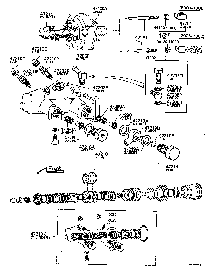 47234-40010 RETAINER, RESERVOIR GASKET product image