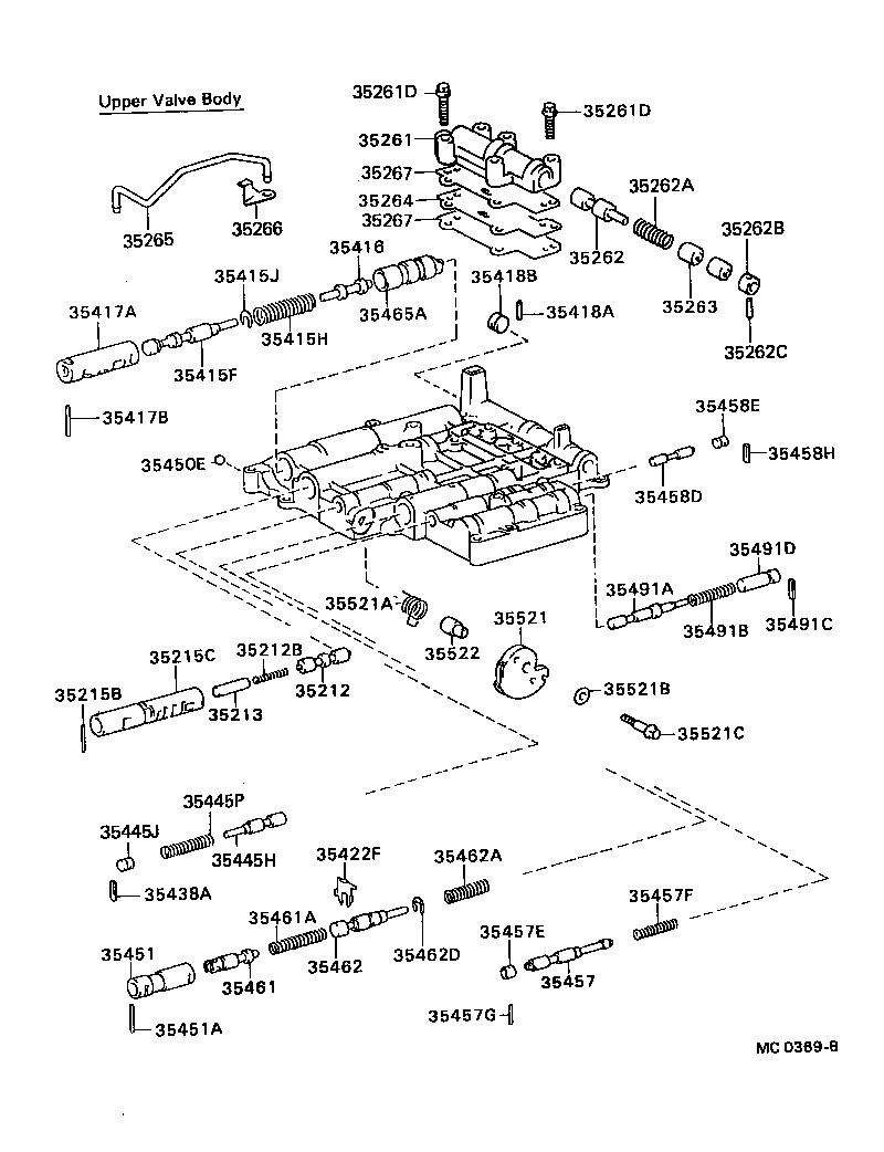35432-20110 PLATE, VALVE BODY, NO.1 product image