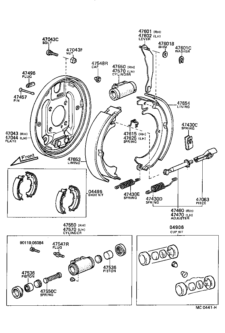 47491-20011 PLUG, HOLE(FOR REAR BRAKE) product image