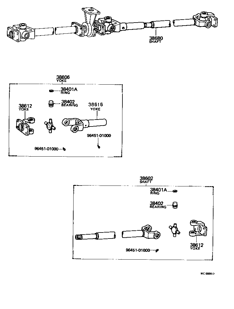 38635-93000 WASHER, PLATE (FOR CENTER BEARING SHAFT) product image