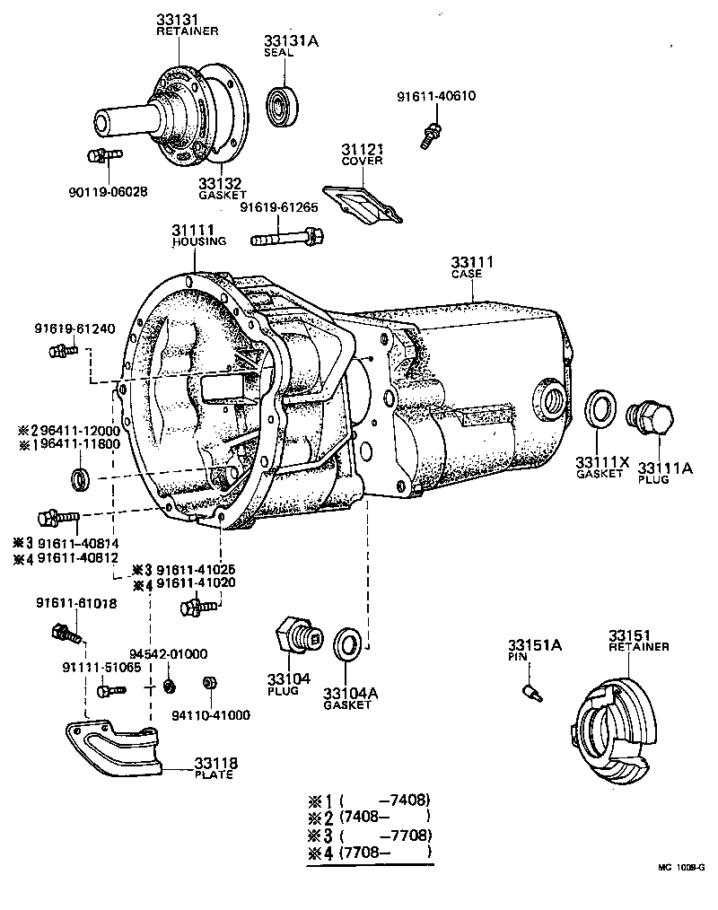31011-27010 HOUSING, CLUTCH product image