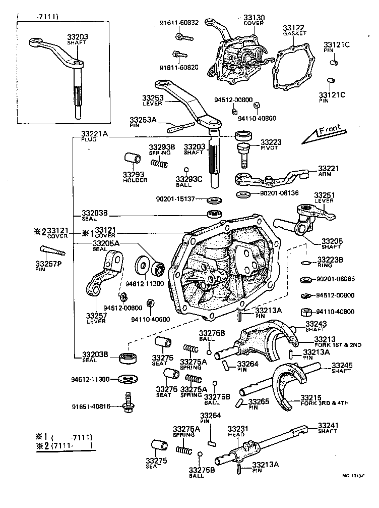 33121-26904 COVER, MANUAL TRANSMISSION CASE product image
