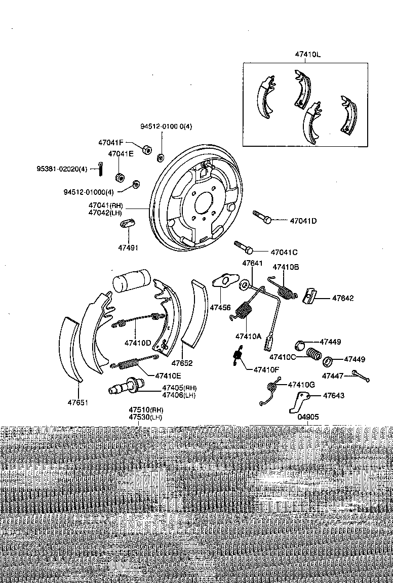 04473-27010 CYLINDER KIT, FRONT WHEEL product image