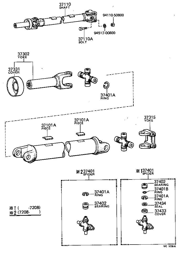 37110-27010 SHAFT ASSY, PROPELLER product image