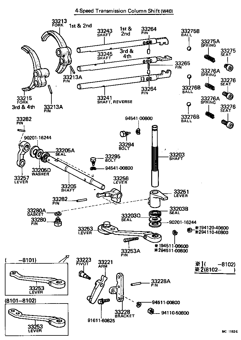 33213-30050 FORK, 3RD & 4TH SHIFT product image