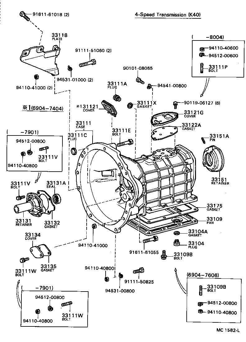 91619-61265 BOLT(FOR TRANSMISSION CASE & ENGINE SETTING) product image