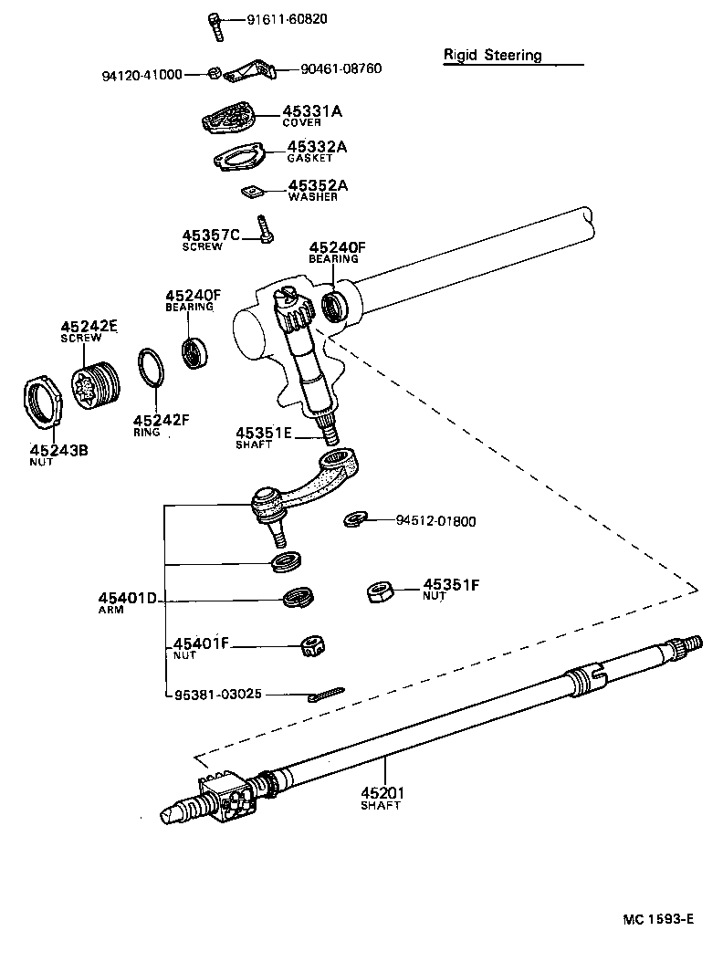 55602-10022 BRACKET SUB-ASSY, STEERING COLUMN UPPER SUPPORT product image