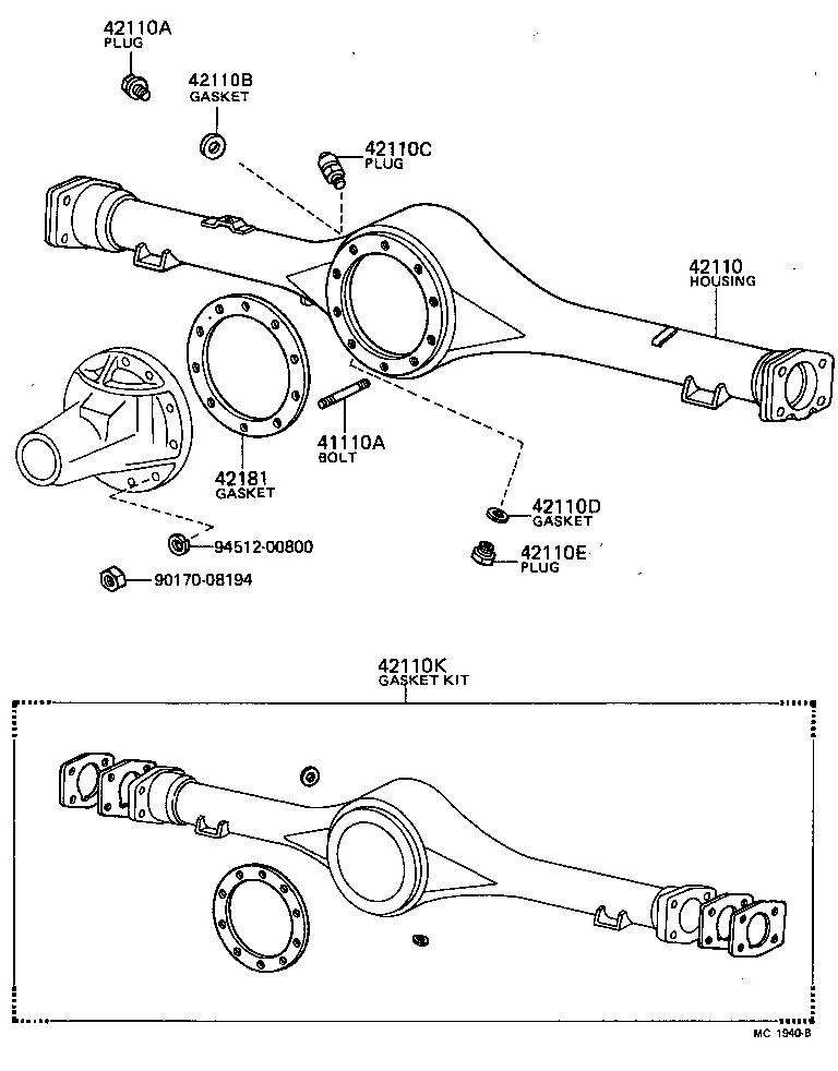 90930-03019 PLUG, BREATHER (FOR REAR AXLE HOUSING) product image