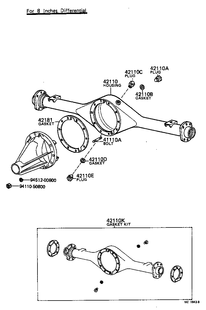 41252-36010 DEFLECTOR, DUST (FOR REAR DIFFERENTIAL) product image