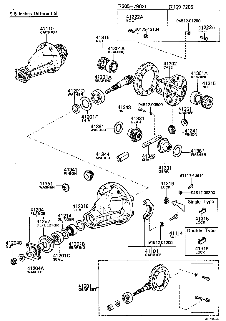 41252-36010 DEFLECTOR, DUST (FOR REAR DIFFERENTIAL) product image