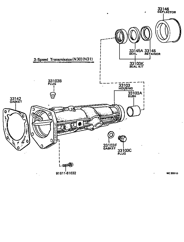 33124-30040 PIPE, OIL RECEIVER(MTM) product image