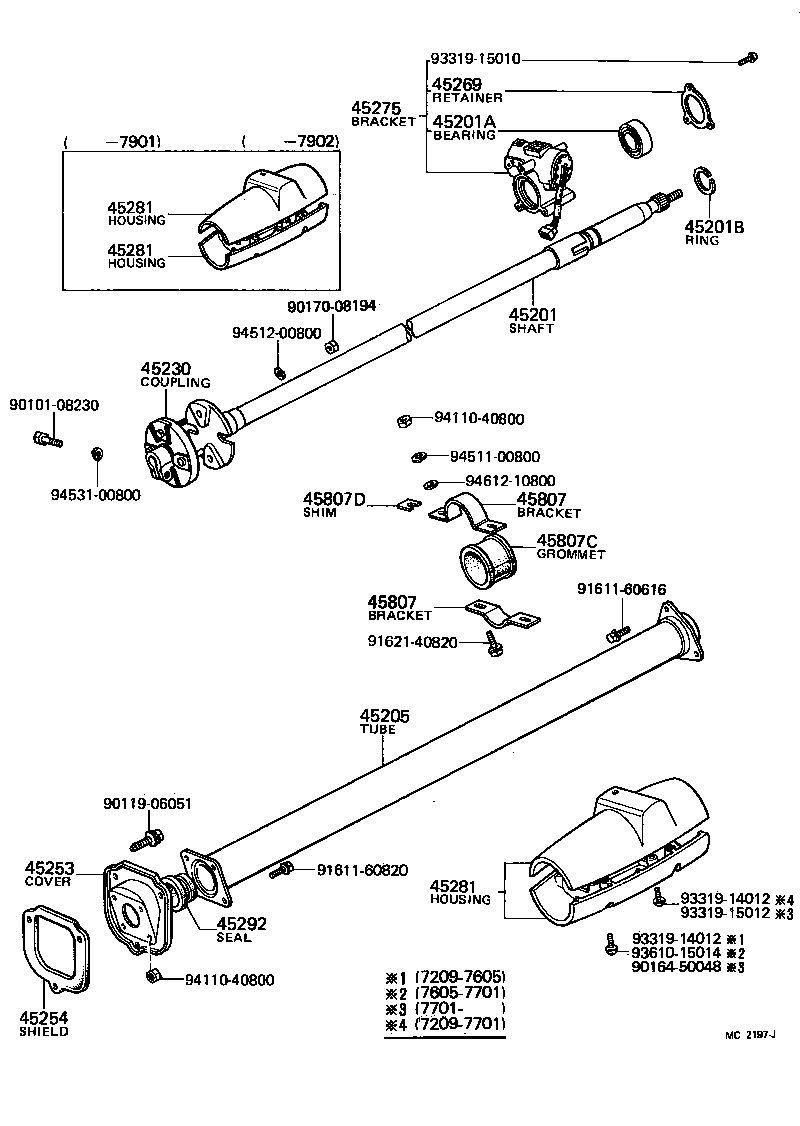 55661-90352 BRACKET SUB-ASSY, STEERING COLUMN UPPER SUPPORT product image