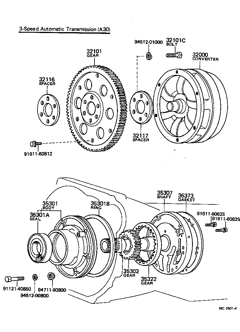 32000-14010 CONVERTER ASSY, TORQUE product image