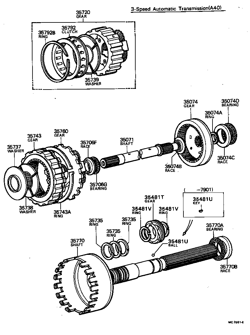 35720-22030 GEAR ASSY, FRONT PLANETARY product image