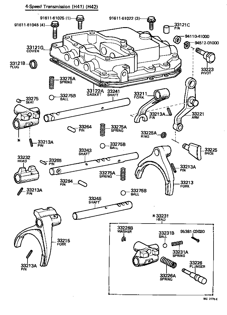 33102-60030 COVER, MANUAL TRANSMISSION CASE product image