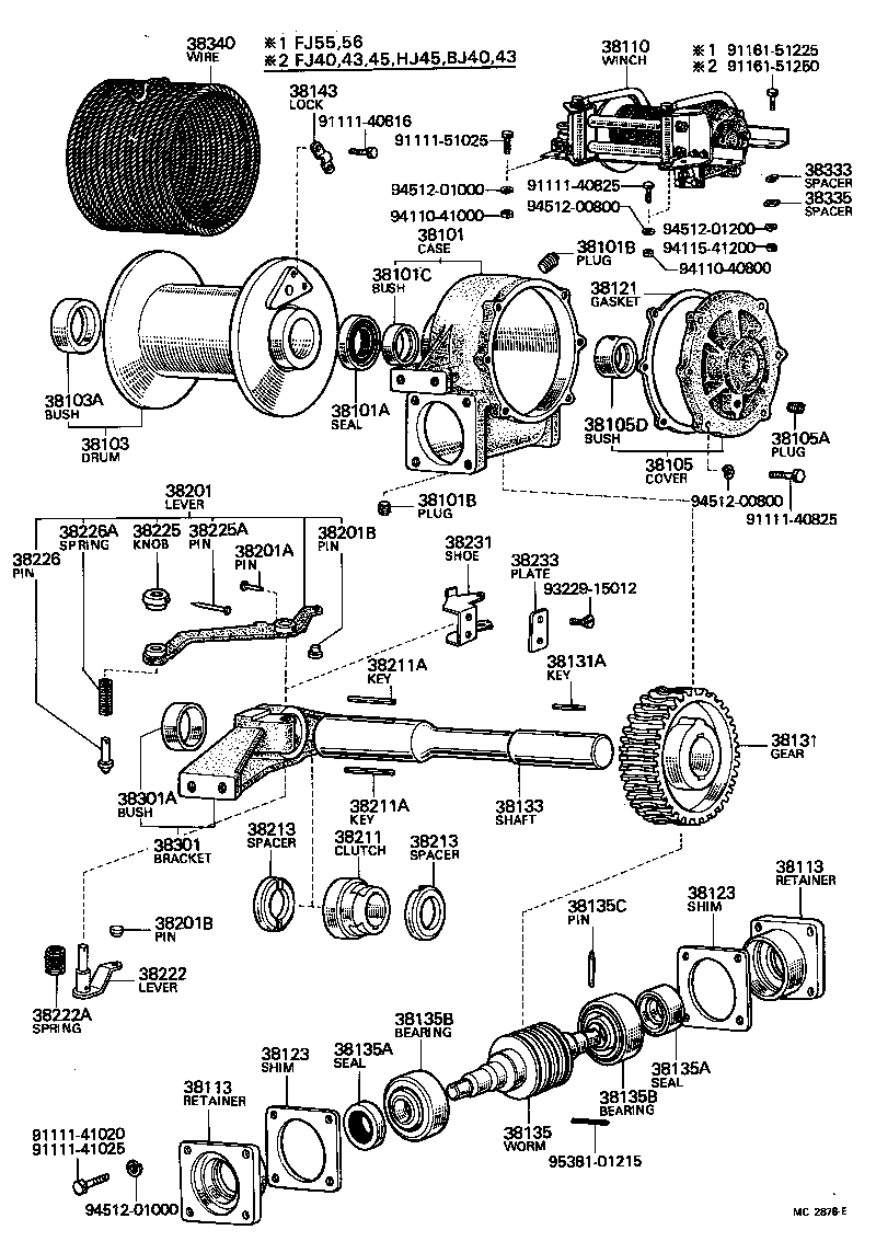 90345-53008 PLUG (FOR WINCH SIDE GEAR CASE) product image