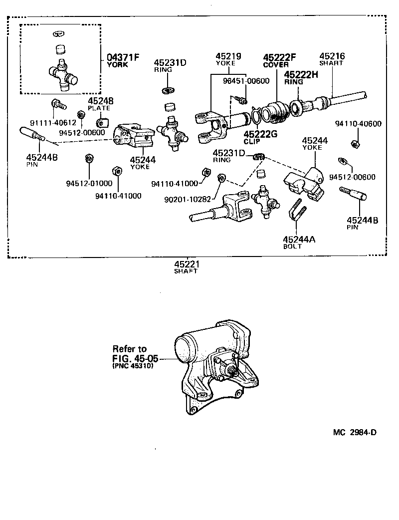 55603-95210 BRACKET SUB-ASSY, STEERING COLUMN UPPER SUPPORT product image
