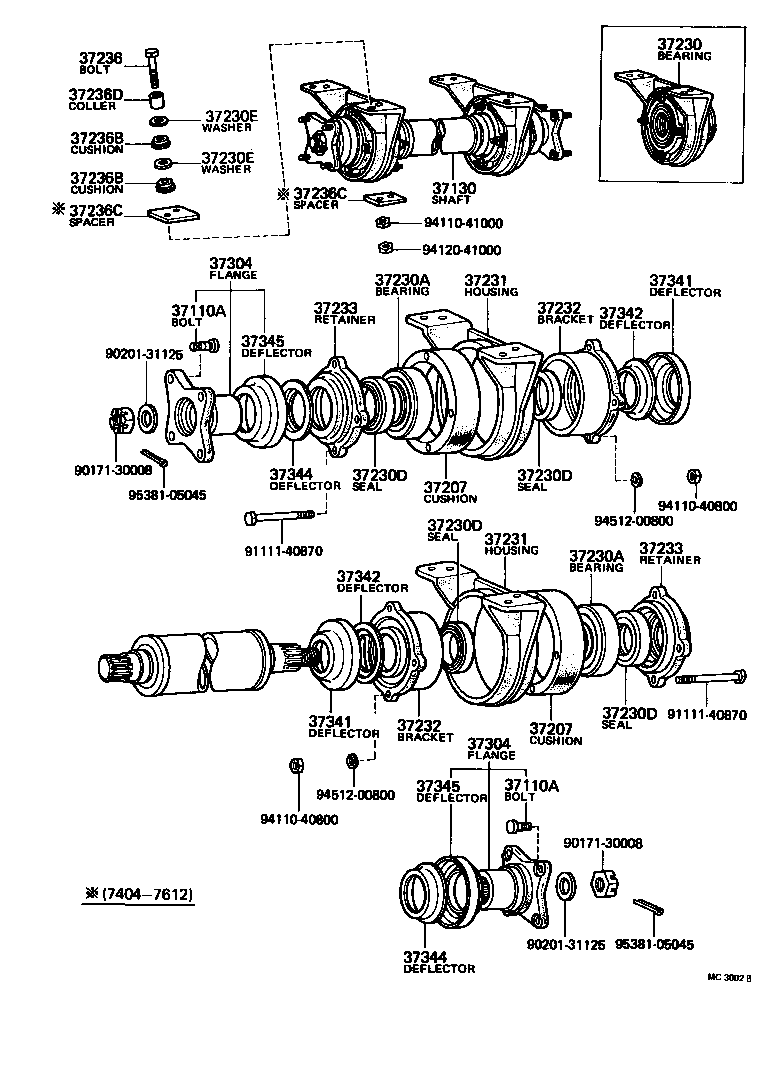 37110-55050 SHAFT ASSY, PROPELLER product image