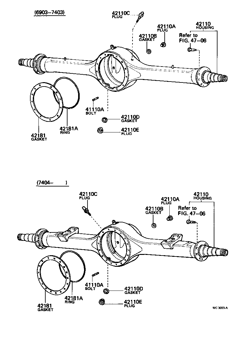37304-57010 FLANGE SUB-ASSY, REAR DRIVE PINION COMPANION, REAR product image