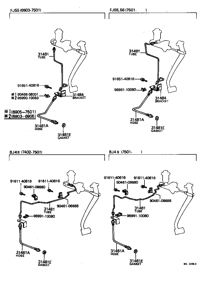 31301-60061 PEDAL SUB-ASSY, CLUTCH product image