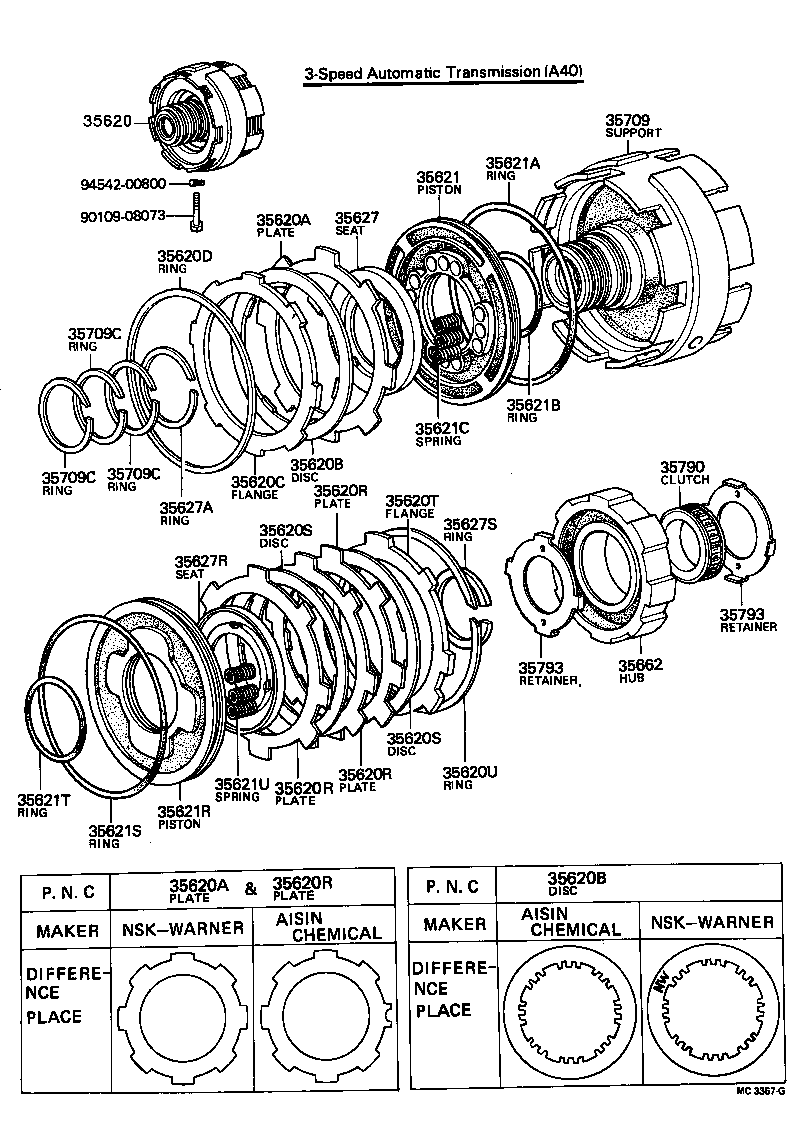 35079-40010 RACE SUB-ASSY, 1 WAY CLUTCH, OUTER product image