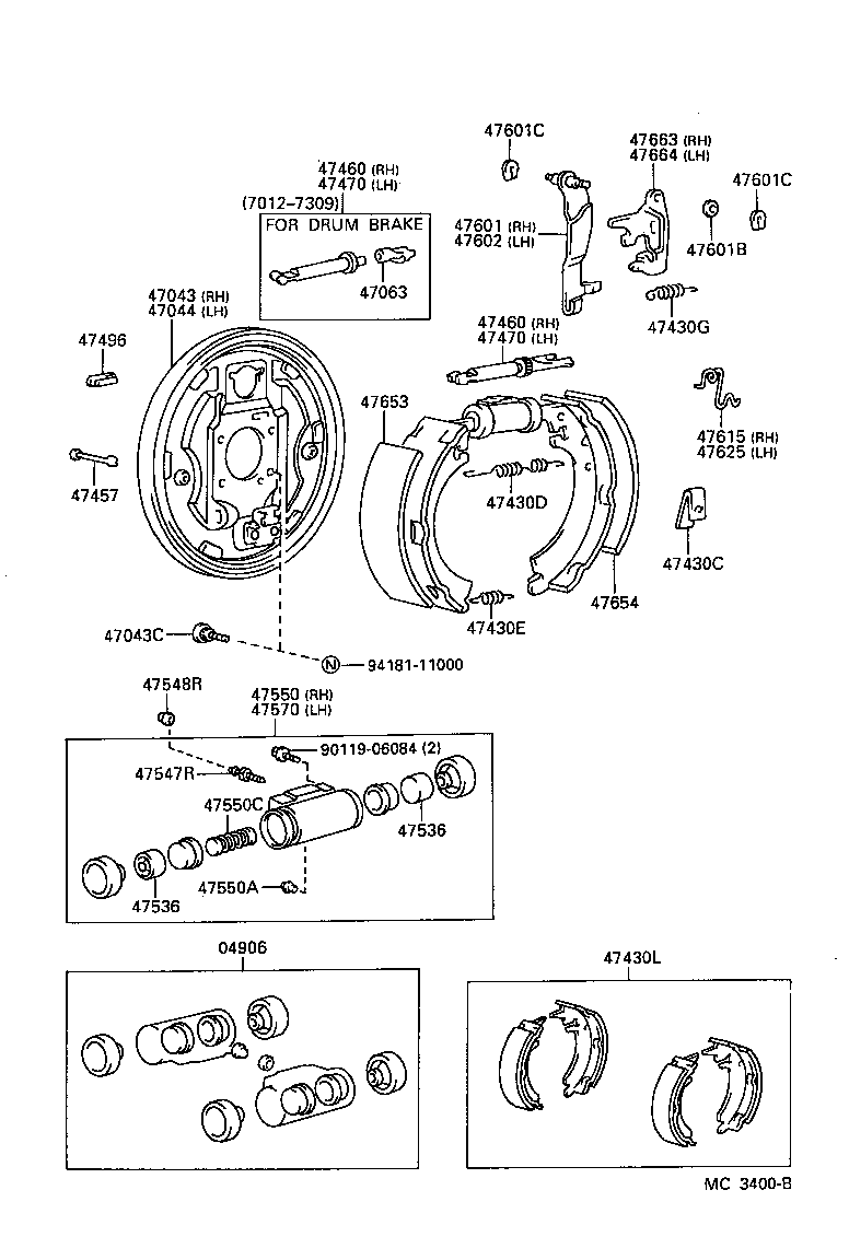 47051-21010 PISTON, WHEEL BRAKE CYLINDER(FOR REAR BRAKE) product image